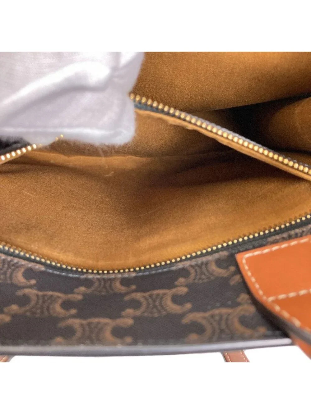 Celine Vertical Cabas Triomphe 2-Way Tote Bag